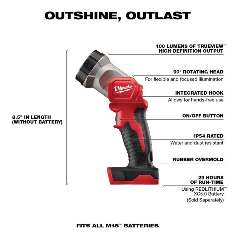 Milwaukee M18 Cordless Brushed 4 Tool Combo Kit