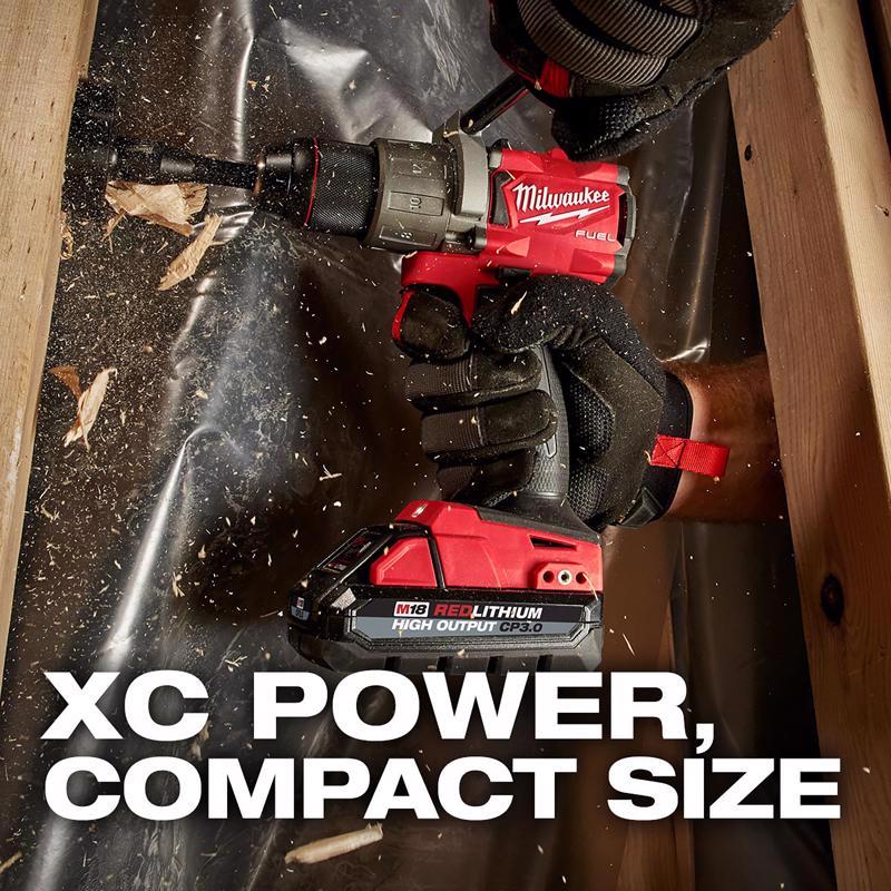 Milwaukee M18 RedLithium CP3.0 3 Ah Lithium-Ion High Output Battery Pack 2 pc