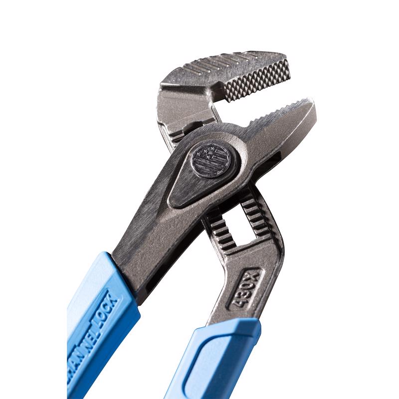 Channellock SpeedGrip 9.5 in. Steel Push Button Tongue and Groove Pliers