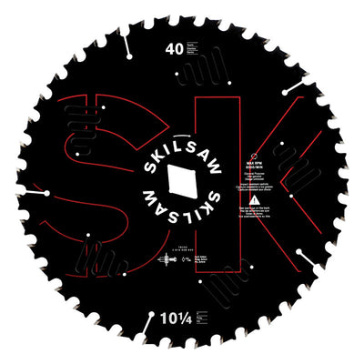 SKIL 10-1/4 in. D X 13/16 in. Carbide Tipped Circular Saw Blade 40 teeth