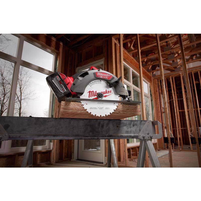 Milwaukee 7-1/4 in. D X 5/8 in. Framing Tungsten Carbide Circular Saw Blade 24 teeth