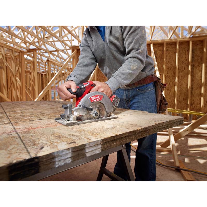 Milwaukee 6-1/2 in. D X 5/8 in. Framing Tungsten Carbide Circular Saw Blade 24 teeth