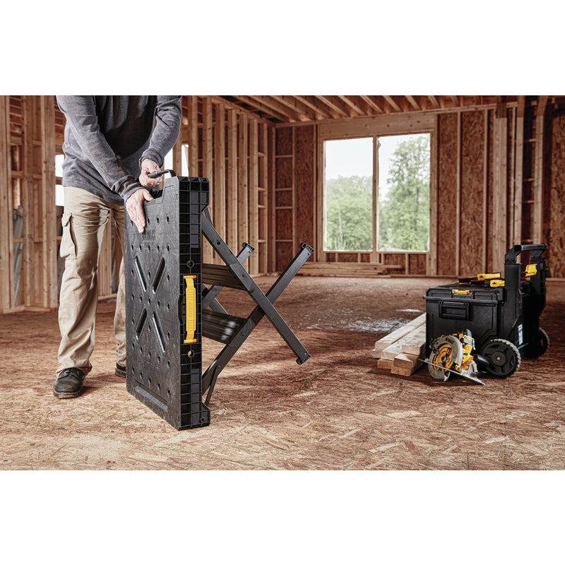 DeWalt 33 in. L X 23 in. W X 31 in. H Folding Workbench 1000 lb. cap.