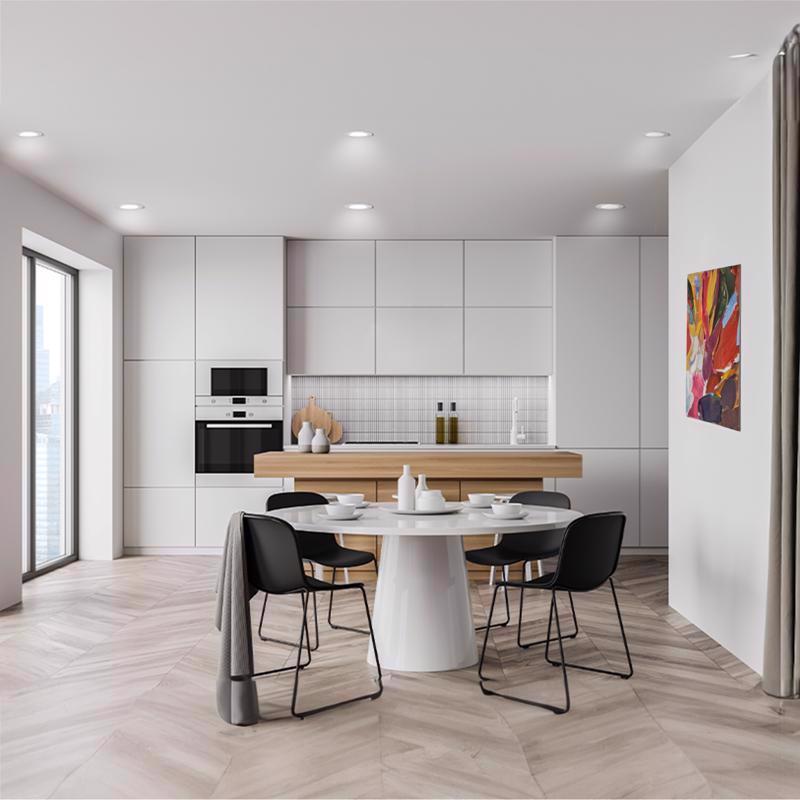 Feit LED Retrofits White 7.1 in. W LED Canless Recessed Downlight 10.3 W