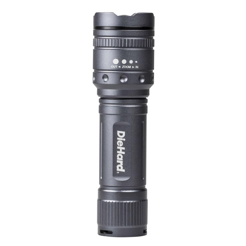 Dorcy DieHard 600 lm Gray LED Flashlight AAA Battery