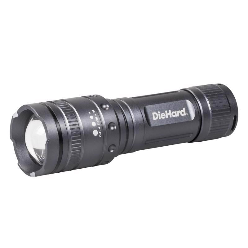Dorcy DieHard 1000 lm Gray LED Flashlight AAA Battery