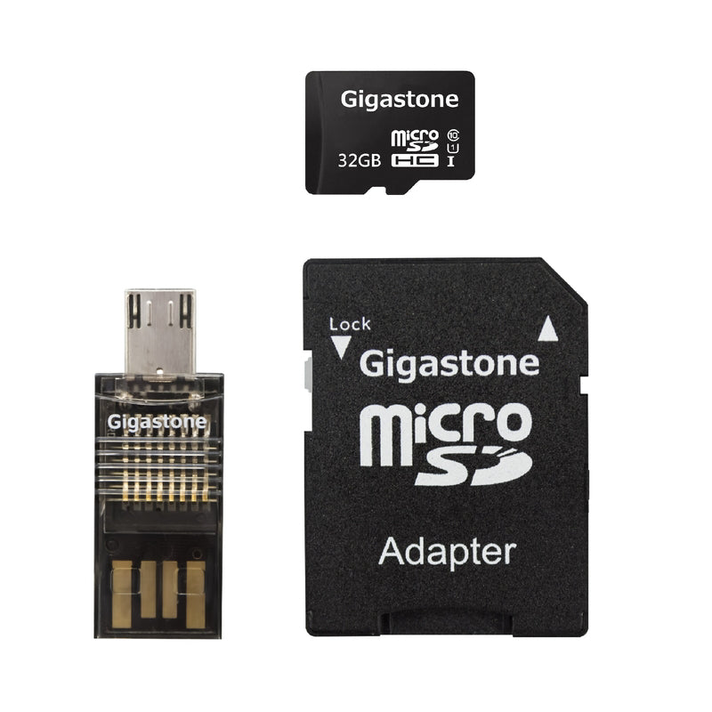 Gigastone 32 GB Micro SD Flash Memory Universal Pack