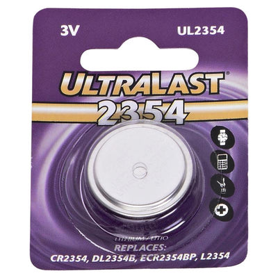 UltraLast Lithium CR2354 3 V 560 mAh Keyless Entry Battery