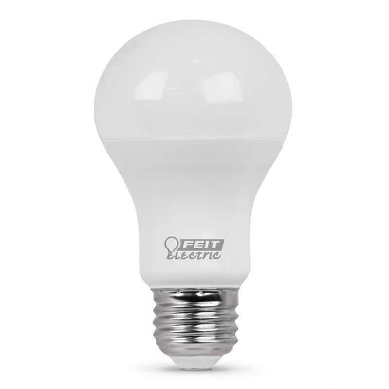 Feit A19 E26 (Medium) LED Bulb Daylight 60 Watt Equivalence 4 pk