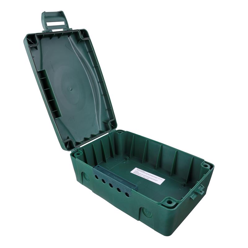 Masterplug New and Old Work Rectangle Plastic 4 gang Weatherproof Box