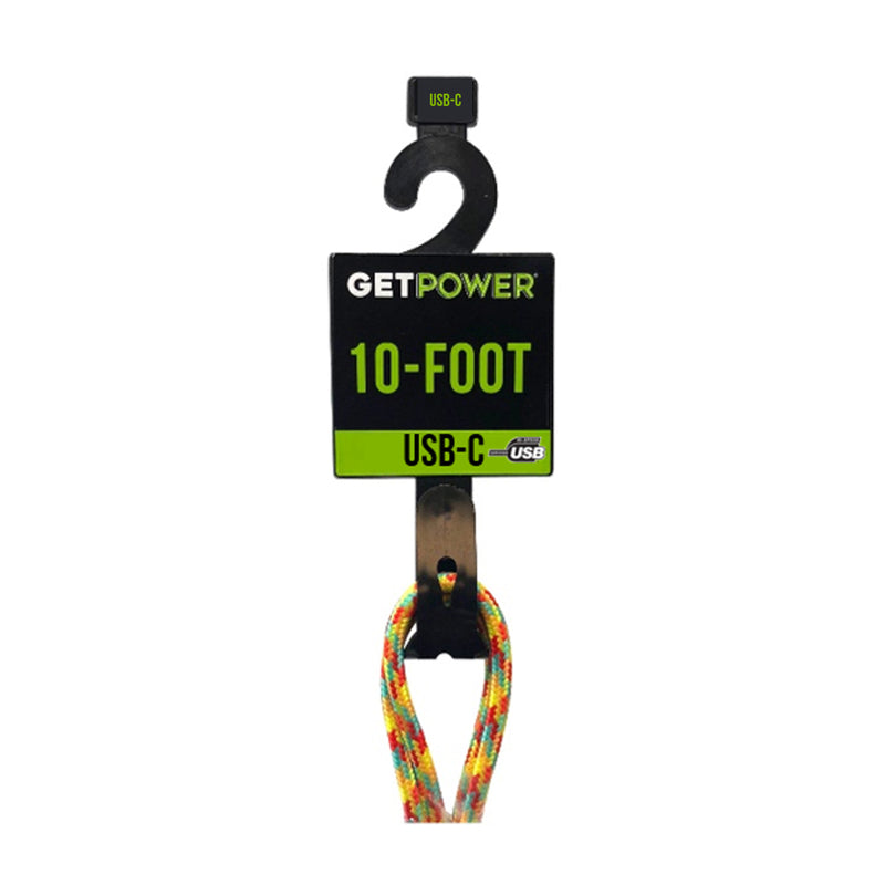 GetPower 10 ft. L USB Charging and Sync Cable