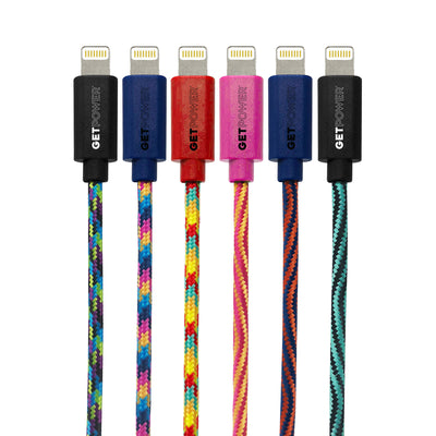GetPower 10 ft. L Lightning to USB Cables