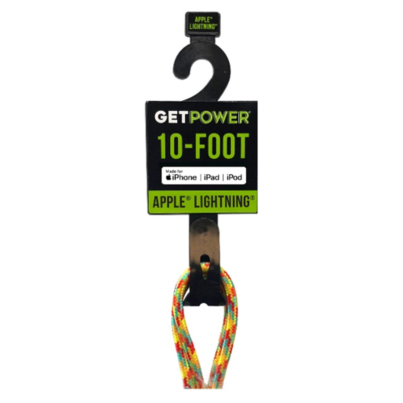 GetPower 10 ft. L Lightning to USB Cables
