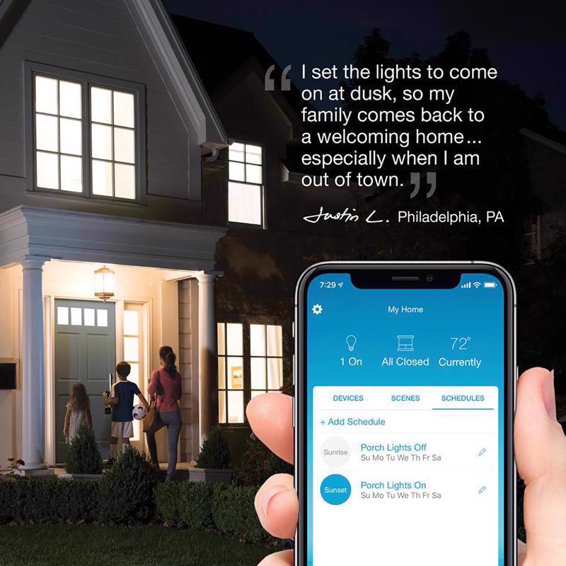 Lutron Caseta 1.5 amps Single Pole Wireless Smart-Enabled Fan Control White