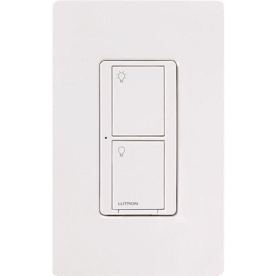 Lutron Caseta 5 amps Single Pole Wireless Smart-Enabled Rocker Switch White