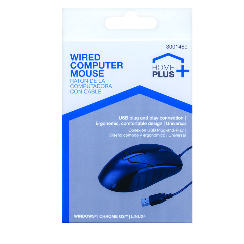 Home Plus 3 Button Ergonomic Mouse