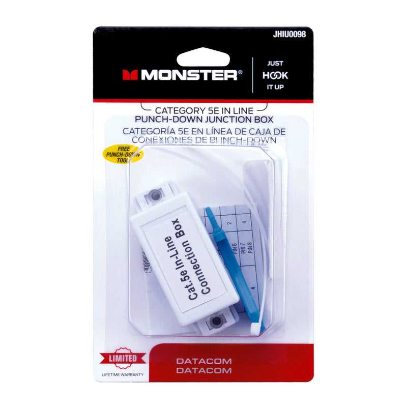 Monster Just Hook It Up Category 5E In-line Adapter