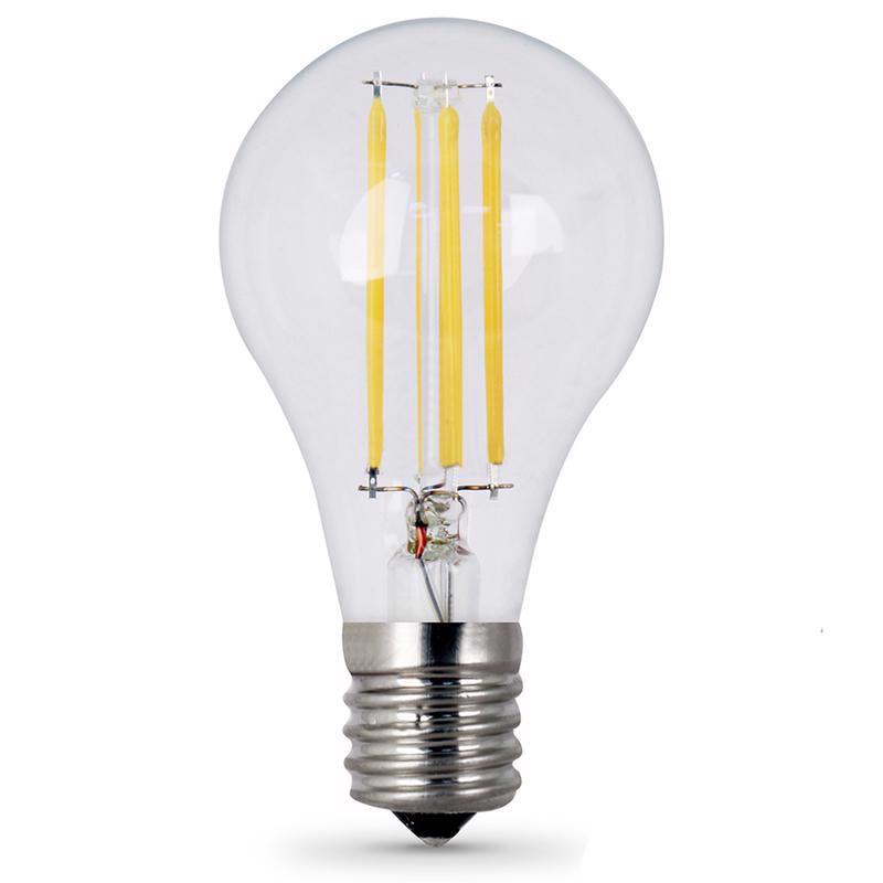 Feit A15 E17 (Intermediate) Filament LED Bulb Daylight 75 Watt Equivalence 2 pk