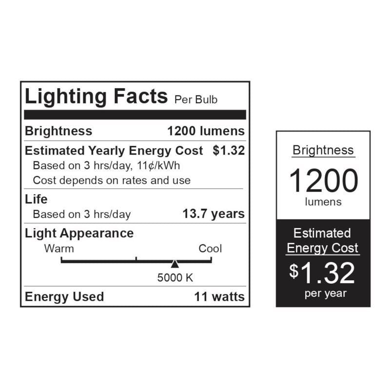 Feit G25 E26 (Medium) Filament LED Bulb Daylight 100 Watt Equivalence
