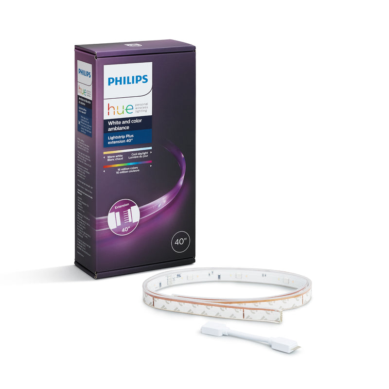 Philips Hue 40 in. L White LED Smart-Enabled Strip Light Extension