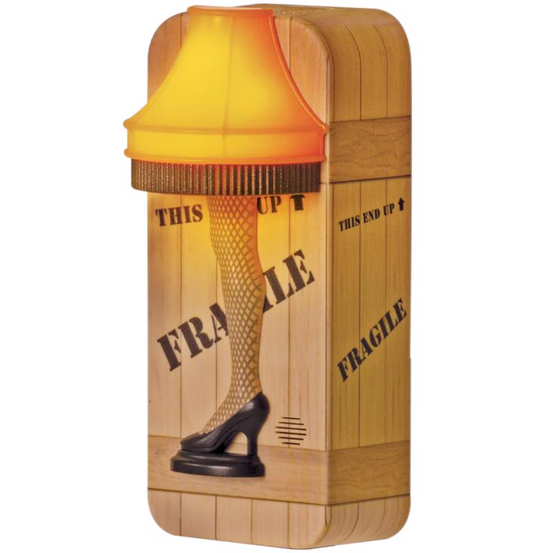 The Clapper A Christmas Story Automatic Plug-in LED Leg Lamp Night Light