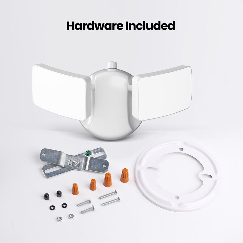 Feit LED Dusk to Dawn Hardwired LED White Security Floodlight
