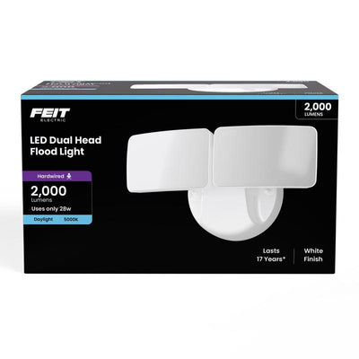 Feit LED Switch Hardwired LED White Security Floodlight