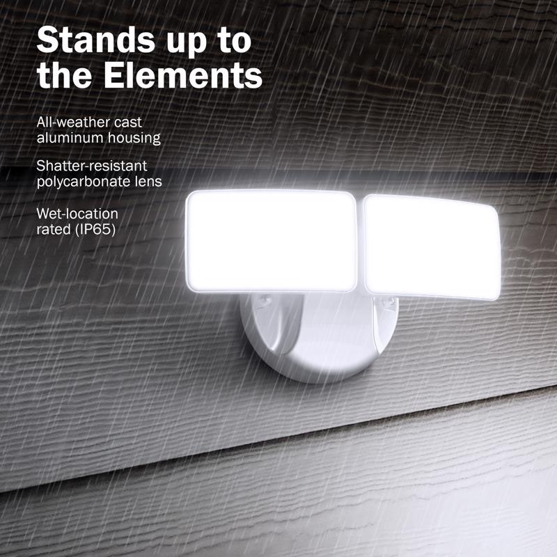 Feit LED Switch Hardwired LED White Security Floodlight