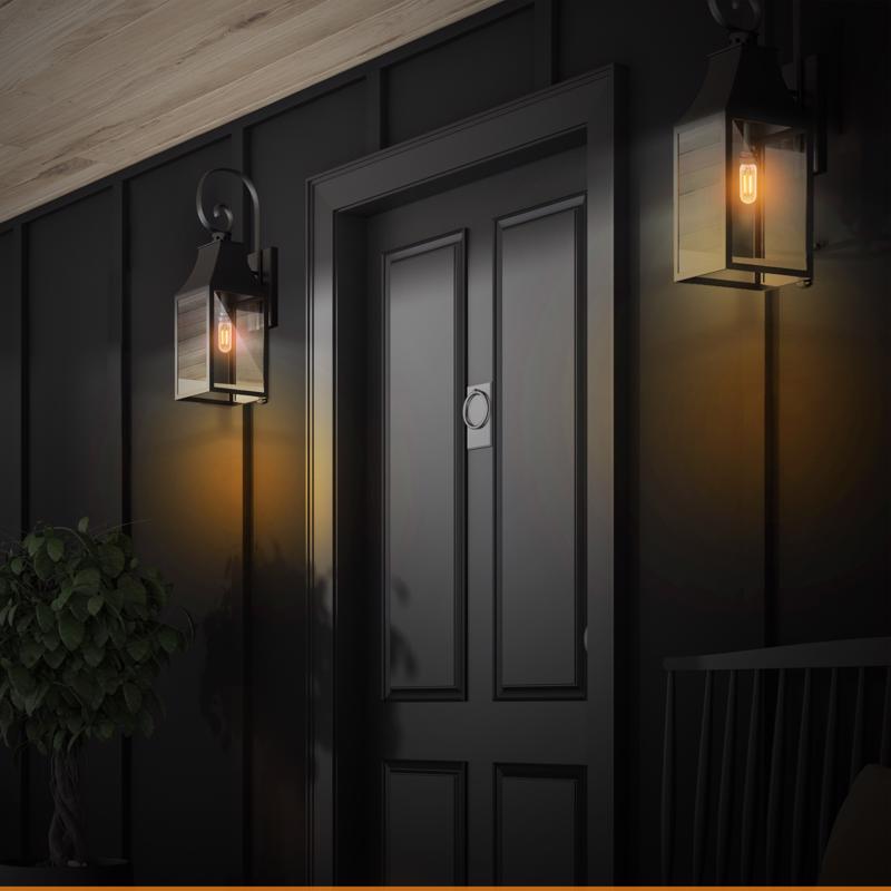 Feit T8 E12 (Candelabra) LED Bulb Amber 40 Watt Equivalence