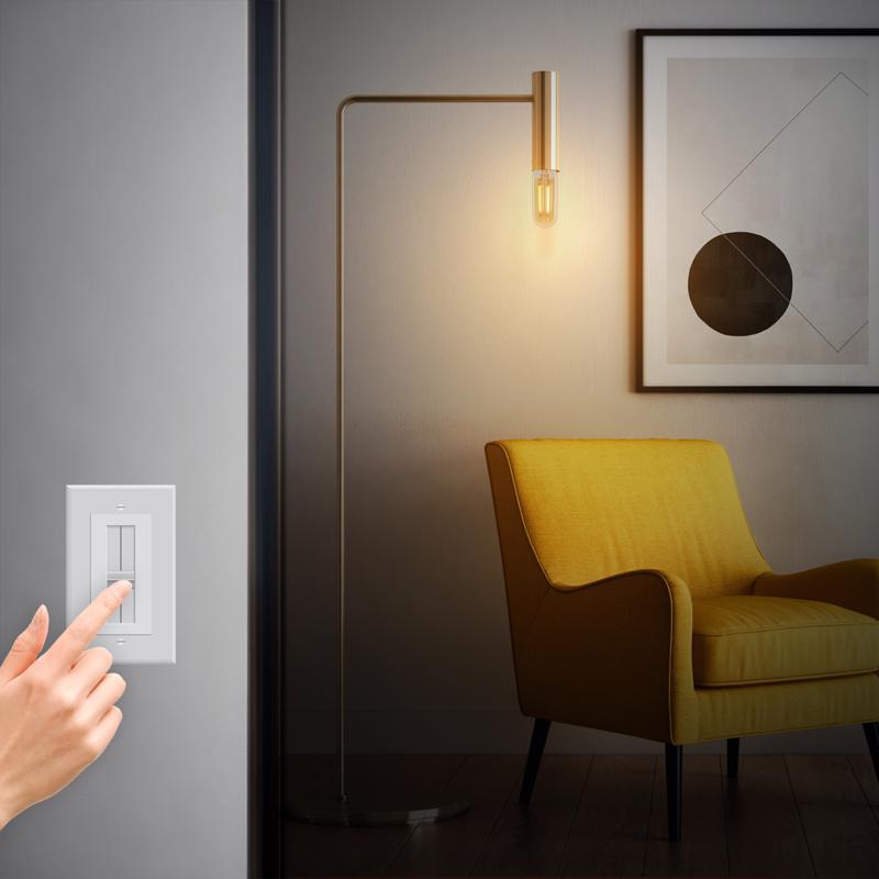 Feit T8 E12 (Candelabra) LED Bulb Amber 40 Watt Equivalence