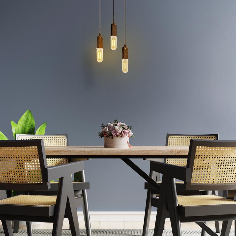 Feit T8 E12 (Candelabra) LED Bulb Amber 40 Watt Equivalence
