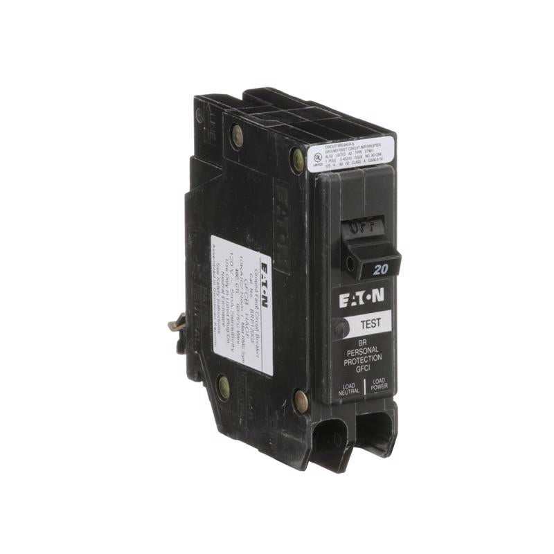 Eaton 20 amps Ground Fault Single Pole Circuit Breaker