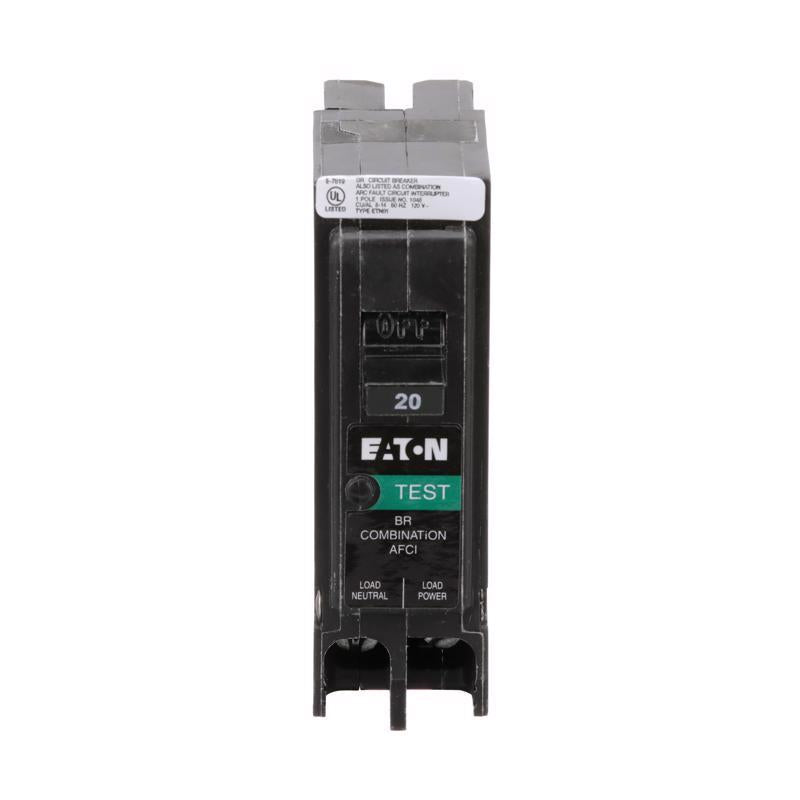 Eaton 20 amps Combination AFCI Single Pole Circuit Breaker