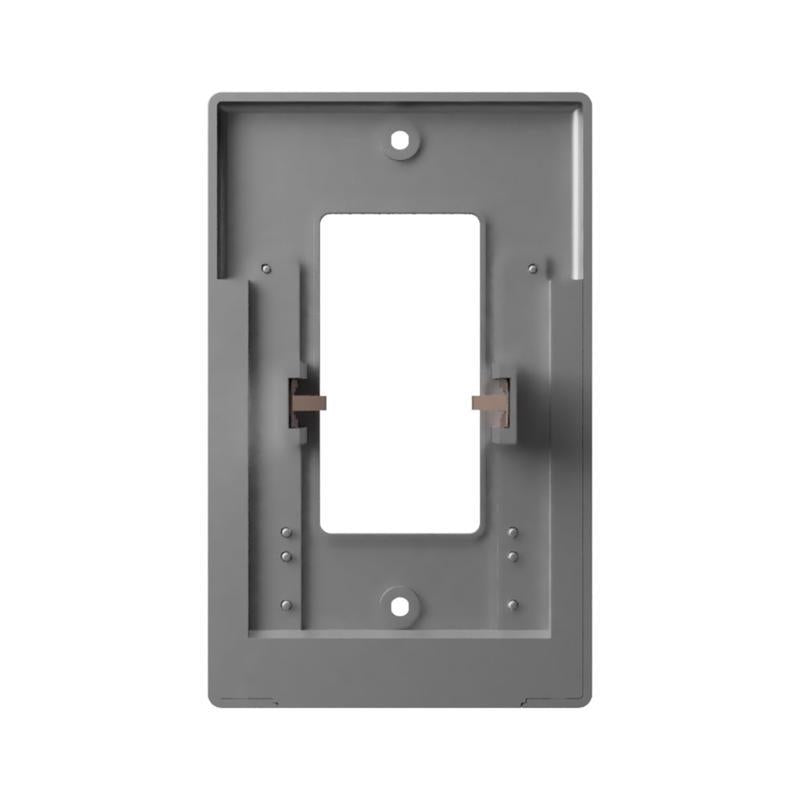 Westek LumiCover Satin Nickel 1 gang Plastic Decorator Nightlight Wall Plate