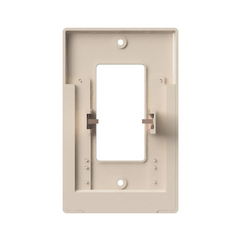 Westek LumiCover Almond 1 gang Plastic Decorator Nightlight Wall Plate