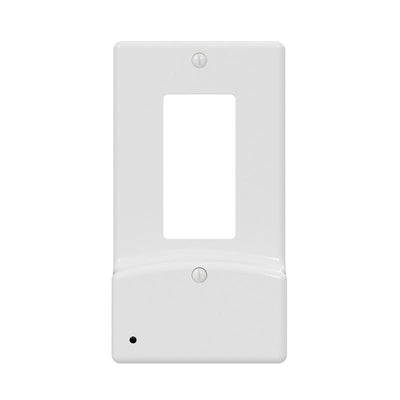 Westek LumiCover White 1 gang Plastic Decorator USB Nightlight Wall Plate