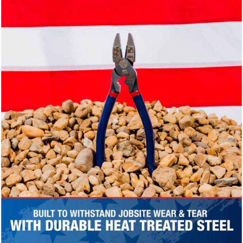 Southwire Wounded Warrior Project 9 in. L High-Leverage Side Cutting Plier