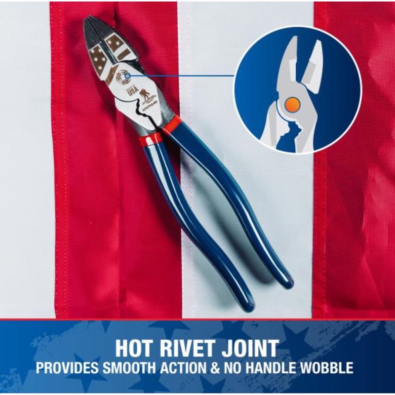 Southwire Wounded Warrior Project 9 in. L High-Leverage Side Cutting Plier