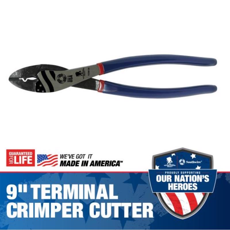 Southwire Wounded Warrior Project 9 in. L Crimping/Cutting Tool