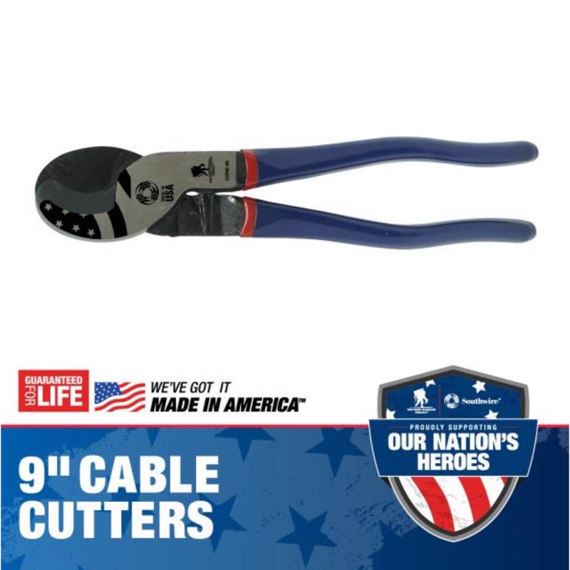 Southwire Wounded Warrior Project 9 in. L Cable Cutting Plier