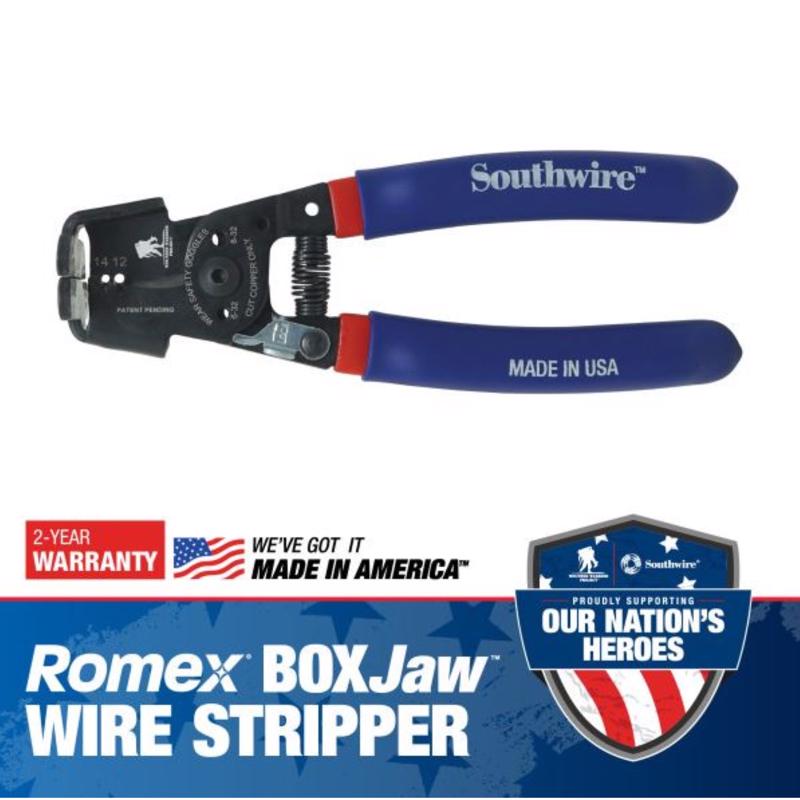 Southwire Wounded Warrior Project 9.25 in. L Wire Stripper