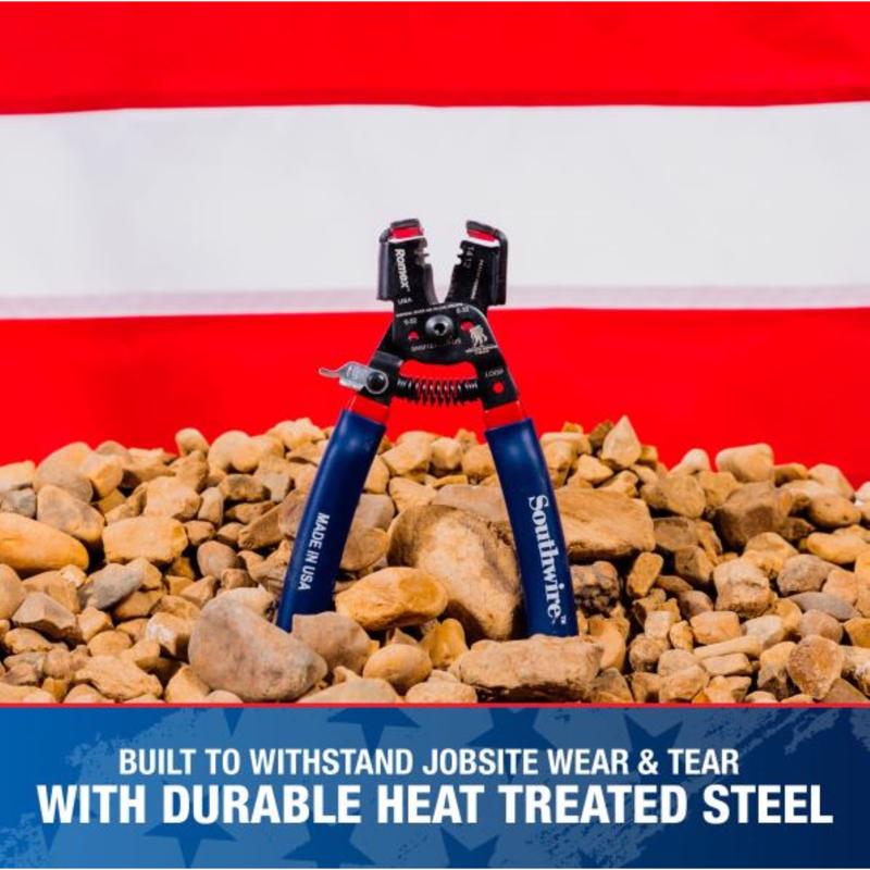 Southwire Wounded Warrior Project 9.25 in. L Wire Stripper