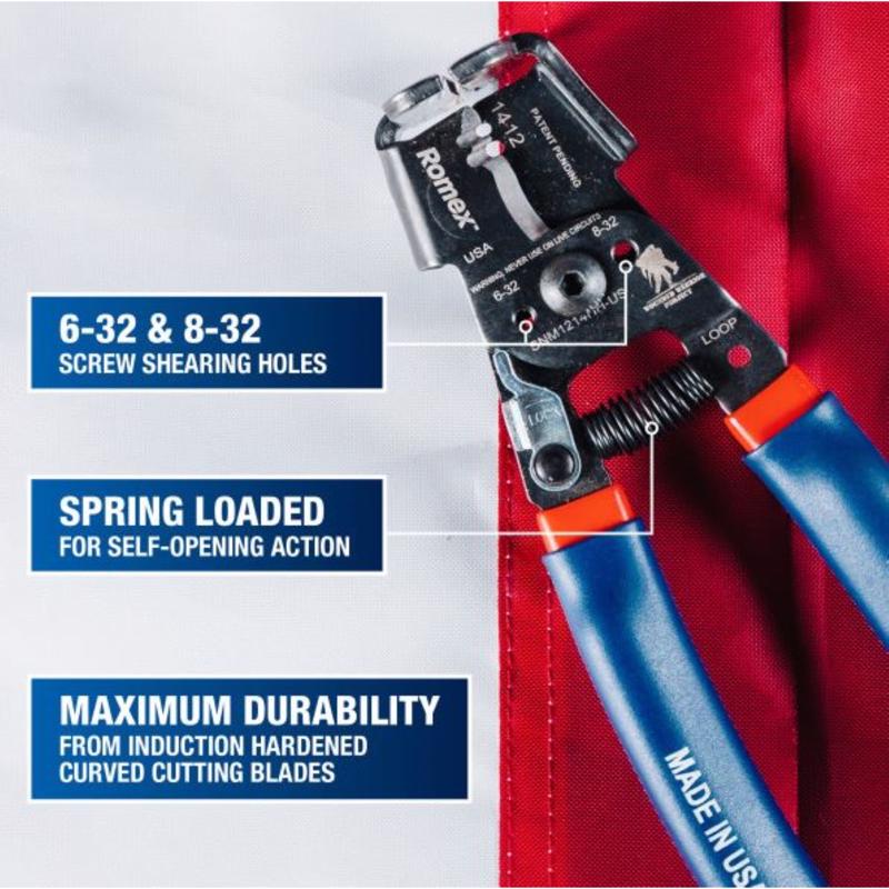 Southwire Wounded Warrior Project 9.25 in. L Wire Stripper