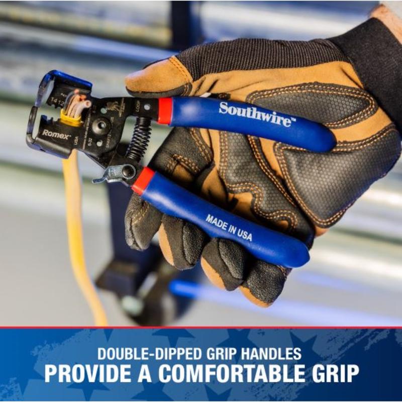 Southwire Wounded Warrior Project 9.25 in. L Wire Stripper
