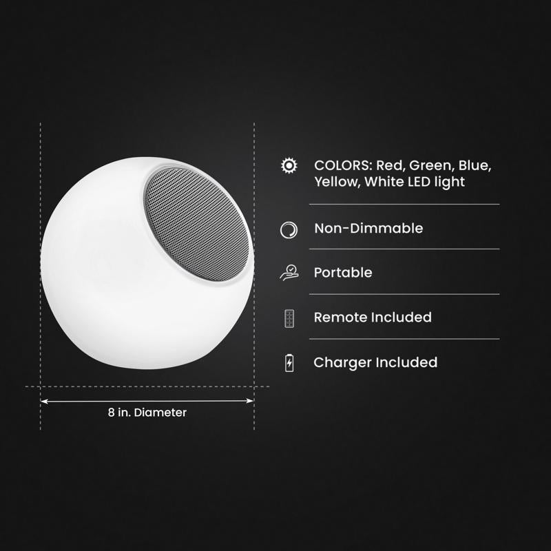 Feit Wireless Bluetooth Weather Resistant Color Changing Speaker