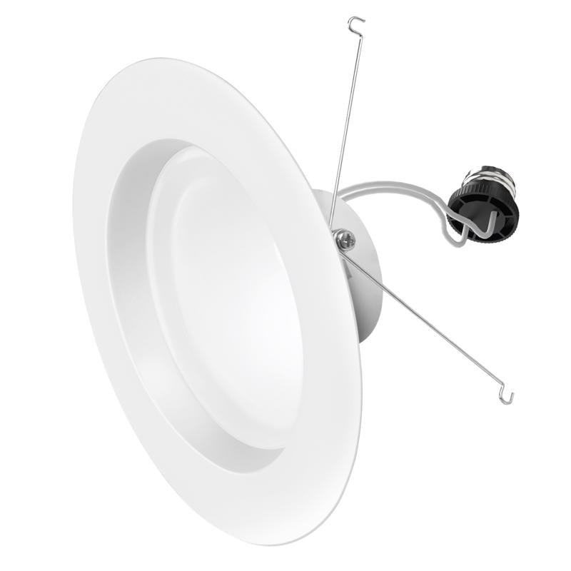 Feit Enhance White 7.4 in. W Aluminum LED Dimmable Recessed Downlight 14.3 W
