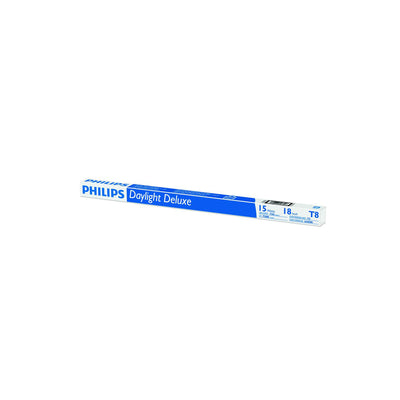Philips 15 W T8 1 in. D X 18 in. L Fluorescent Tube Light Bulb Daylight Linear 6500 K