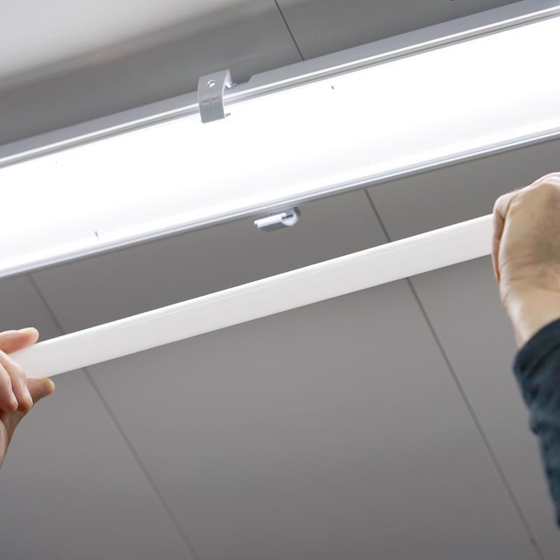 Feit Linear T8/T12 Cool White 93.4 in. 1-Pin Linear LED Tube Light Bulb 42 Watt Equivalence