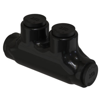 Gardner Bender 6-250 AWG Inline Splicer Reducer Black