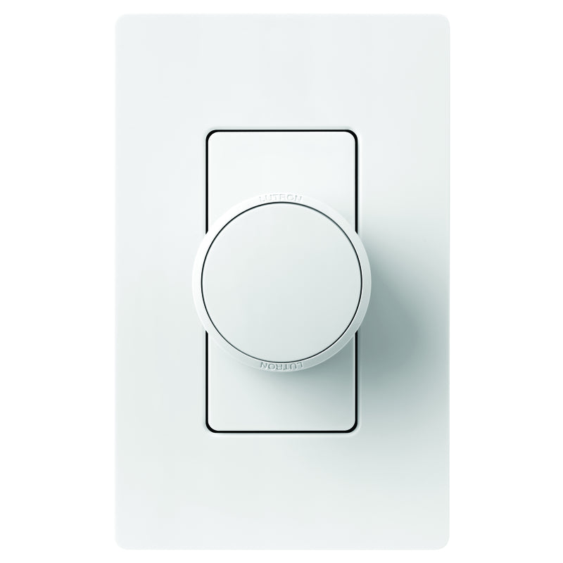 Lutron Aurora White Paddle Smart-Enabled Dimmer